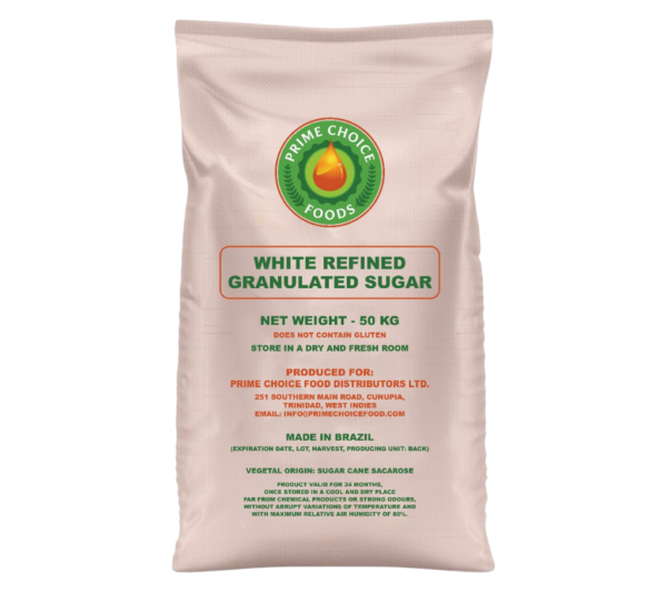 White Refined Sugar